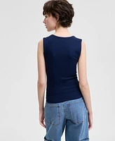And Now This Women's Ribbed Seamless Square-Neck Tank Top, Created for Macy's