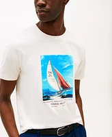 Tommy Hilfiger Men's Sail Logo Graphic T-Shirt