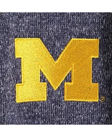 Antigua Men's Navy Michigan Wolverines Fortune Half-Zip Sweatshirt
