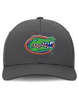 Top of the World Men's Charcoal Florida Gators Reflex Logo Flex Hat