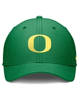 Nike Men's Green Oregon Ducks 2024 On-Field Swoosh Flex Hat