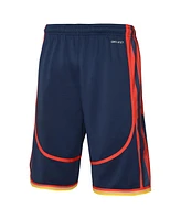 Nike Big Boys and Girls Navy Golden State Warriors 2024/25 City Edition Swingman Performance Shorts