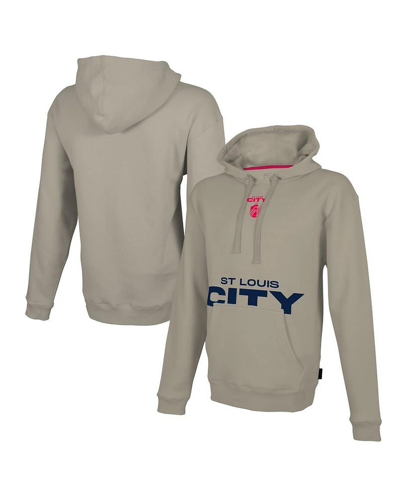 Stadium Essentials Men's Tan St. Louis City Sc Status Pullover Hoodie