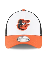 New Era Men's White/Orange Baltimore Orioles 2024 Mlb Postseason Side Patch 9FORTY Adjustable Hat