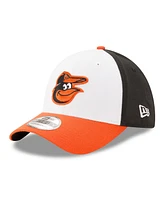 New Era Men's White/Orange Baltimore Orioles 2024 Mlb Postseason 39THIRTY Flex Hat