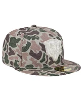 New Era Men's Chicago Bears Geo Camo 59FIFTY Fitted Hat