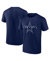 Fanatics Men's Navy Dallas Cowboys Big Tall Coordinate T-Shirt