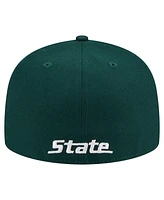 New Era Men's Green Michigan State Spartans 59FIFTY Fitted Hat