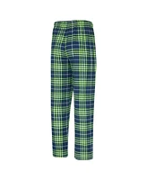 Concepts Sport Men's College Navy/ Seattle Seahawks Vector T-Shirt Flannel Pants Sleep Set