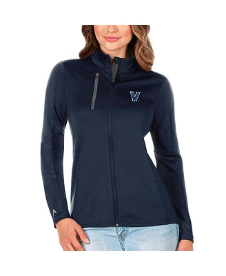 Antigua Women's Navy/Graphite Villanova Wildcats Generation Full-Zip Jacket