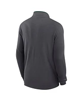 Nike Men's Anthracite Michigan State Spartans Victory Performance Half-Zip Top