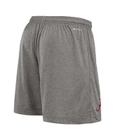 Nike Men's Crimson/Heather Gray Alabama Crimson Tide Player Reversible Shorts