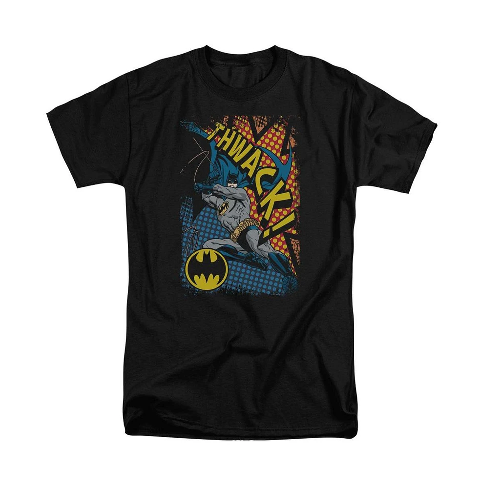 Batman Men's Thwack Short Sleeve Adult Tee / T-Shirt