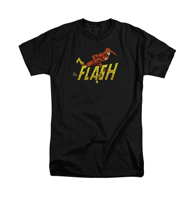 Flash Men's Dc Dc Comics 8 Bit Short Sleeve Adult Tee / T-Shirt