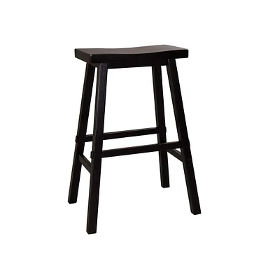 Liberty Furniture 30 Inch Sawhorse Barstool - Black (Rta)