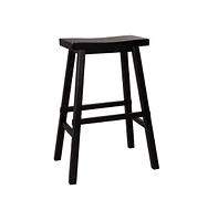 Liberty Furniture 30 Inch Sawhorse Barstool - Black (Rta)