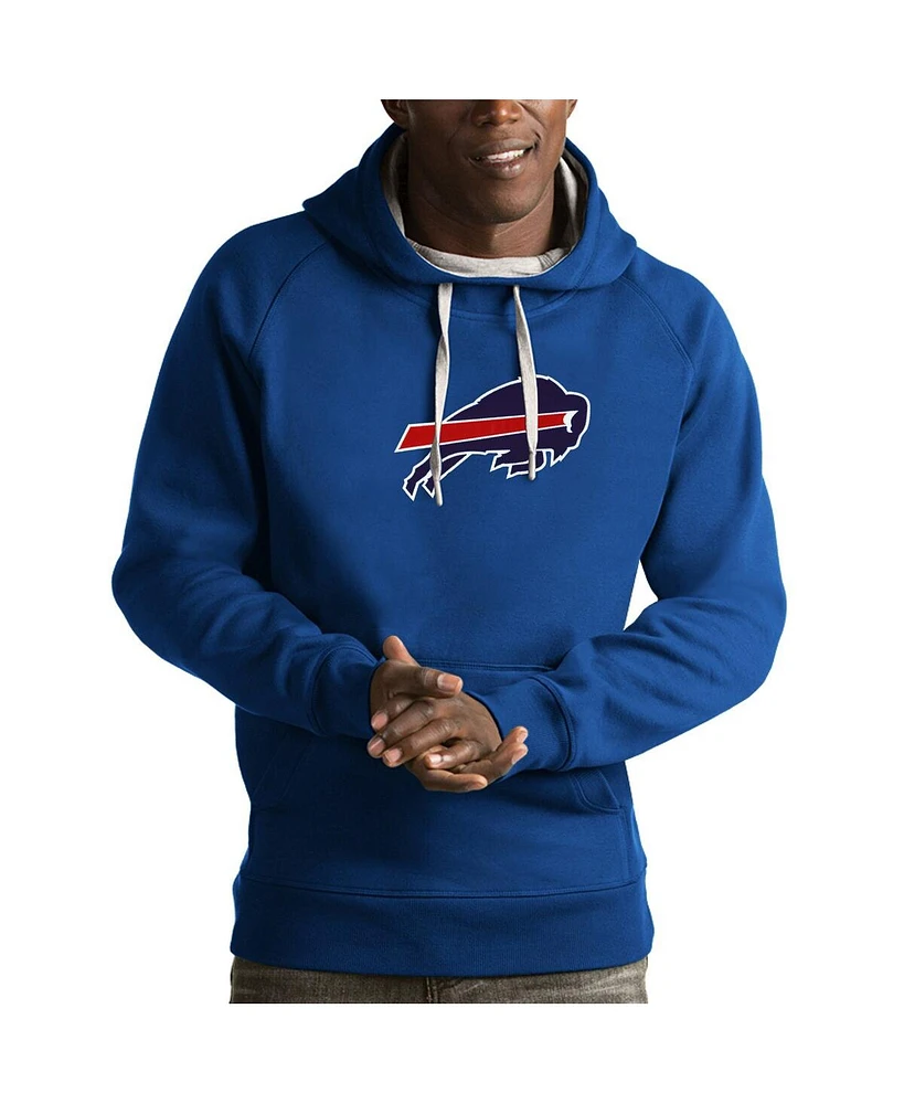 Antigua Men's Royal Buffalo Bills Victory Pullover Hoodie