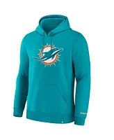 Fanatics Men's Aqua Miami Dolphins Legacy Fleece Pullover Hoodie