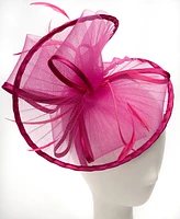 August Hats Sheer Pleated Fascinator