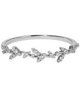 Eliot Danori Silver-Tone Cubic Zirconia Vine Bangle Bracelet, Exclusively at Macy's