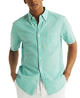 Nautica Men's Stripe Seersucker Shirt
