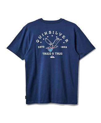 Quiksilver Men's Eagle Usa Short Sleeve T-shirt