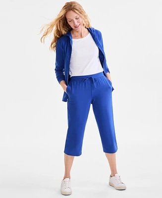 Style & Co Women's Mid Rise Capri Sweatpants