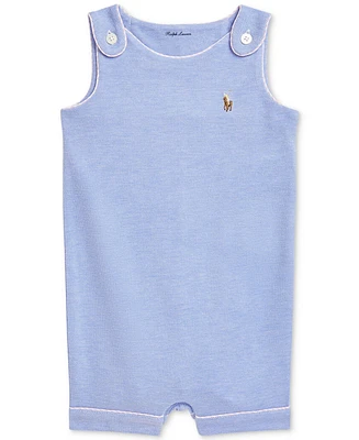 Polo Ralph Lauren Baby Boys Cotton Mesh Tank Shortall