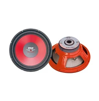 Pyle 15-Inch Car Subwoofer, 1000 Watts, Red Cone