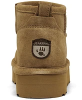 Bearpaw Little Girls Retro Shorty Platform Winter Boots from Finish Line