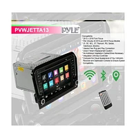 Pyle 2013 Vw Jetta Replacement Stereo Radio, 8'' Hd Display, Gps, Bluetooth