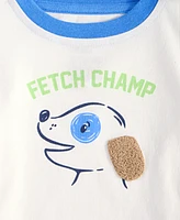 First Impressions Baby Boys Fetch Champ Graphic T-Shirt, Exclusively at Macy's