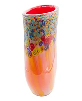 Dale Tiffany 13.75" Salt Creek Art Glass Vase