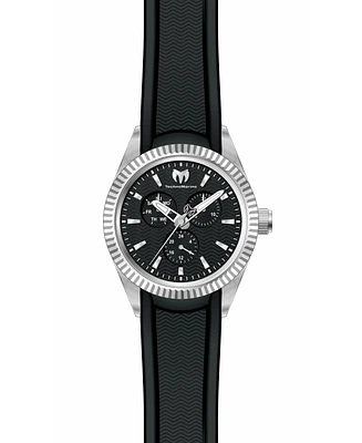 TechnoMarine Men's Tm-719022 Sea Quartz 3 Hand Black Dial Watch
