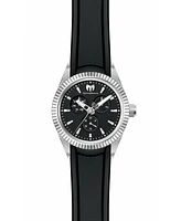 TechnoMarine Men's Tm-719022 Sea Quartz 3 Hand Black Dial Watch