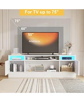 gaomon Tv Stand with Storage Place for Tv Up to 55 Inche