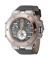 Invicta Men's 47381 Racing Quartz Multifunction Khaki, Gunmetal, Silver Dial Watch