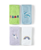 Lands' End Kids Cotton Applique Bath Towel