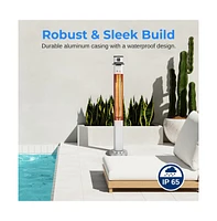 SereneLife 1500W Electric Patio Heater with Remote Control