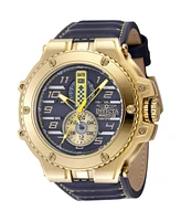 Invicta Men's 47379 Racing Quartz Multifunction Gold, Yellow, Blue Dial Watch