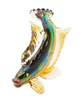 Dale Tiffany 11.5" Bavaro Fish Art Glass Figurine