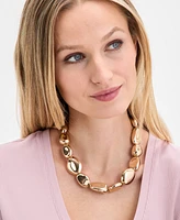 I.n.c. International Concepts Gold-Tone Sculptural Bead 19-1/2" All-Around Necklace, Exclusively at Macy's