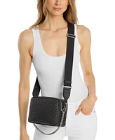 Michael Kors Bryant Medium Double Zip Chain Camera Crossbody