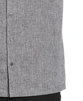 Cubavera Men's Engineered Dobby Button-Down Shirt