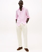 Tommy Hilfiger Men's Regular-Fit Striped Poplin Shirt