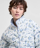 And Now This Petite Cotton Reversible Quilted Jacket, Exclusively at Macy's