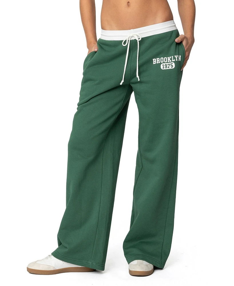 Edikted Womens Brookie Sweatpants