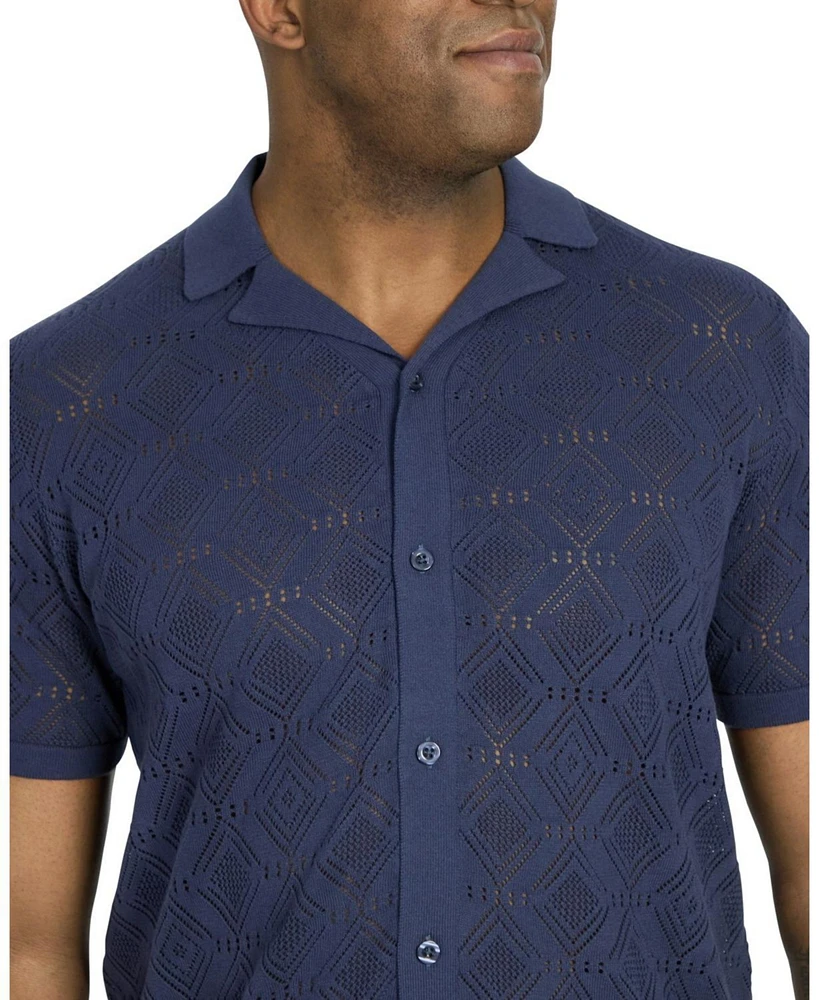 Johnny Bigg Men's Alfred Relaxed Fit Knit Shirt