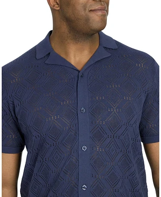 Johnny Bigg Men's Alfred Relaxed Fit Knit Shirt