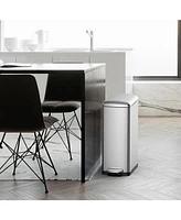 gaomon 8 Gallon (30L) Slim Kitchen Trash Can, Stainless Steel Garbage Can